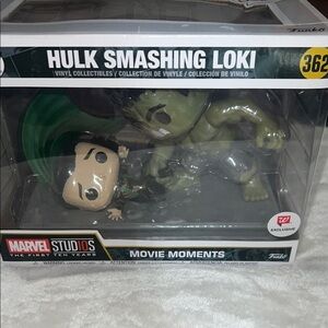 Funko Hulk Smashing Loki Movie Moments - Green, Black, White